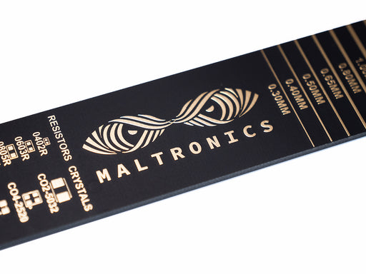 Gold PCB Ruler 20cm